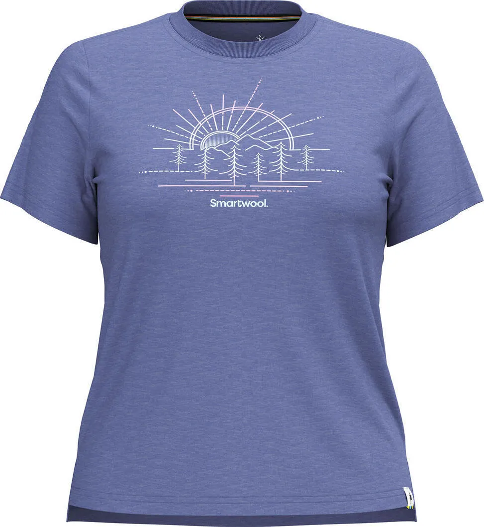 SmartWool Women's Mountain Sol Short Sleeve Graphi SmartWool Women's Mountain Sol Short Sleeve Graphi