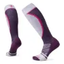 SmartWool Women's Ski Targeted Cushion OTC Socks, Purple Iris