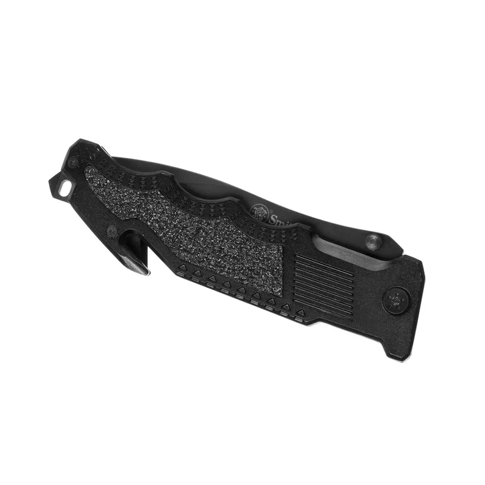 Smith Border Guard Swbg1 Folder Fickkniv, Black, One Size