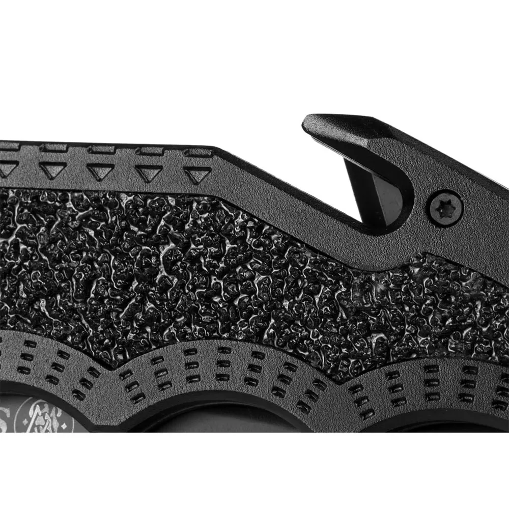 Smith Border Guard Swbg1s Serrated Folder Fickkniv, Black, One Size Smith Border Guard Swbg1s Serrated Folder Fickkniv, Black, One Size