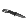 Smith Extreme Ops Swa24s Serrated Folder Fickkniv, Black, One Size