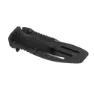 Smith Extreme Ops Swa24s Serrated Folder Fickkniv, Black, One Size