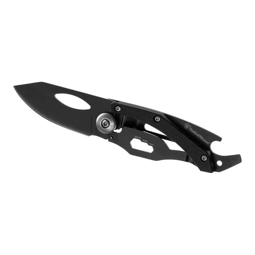 Smith Pocket Multi-tool Folding Fickkniv, Black, One Size Smith Pocket Multi-tool Folding Fickkniv, Black, One Size