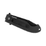 Smith Special Tactical Cktacbs Serrated Tanto Folder Fickkniv, Black, One Size