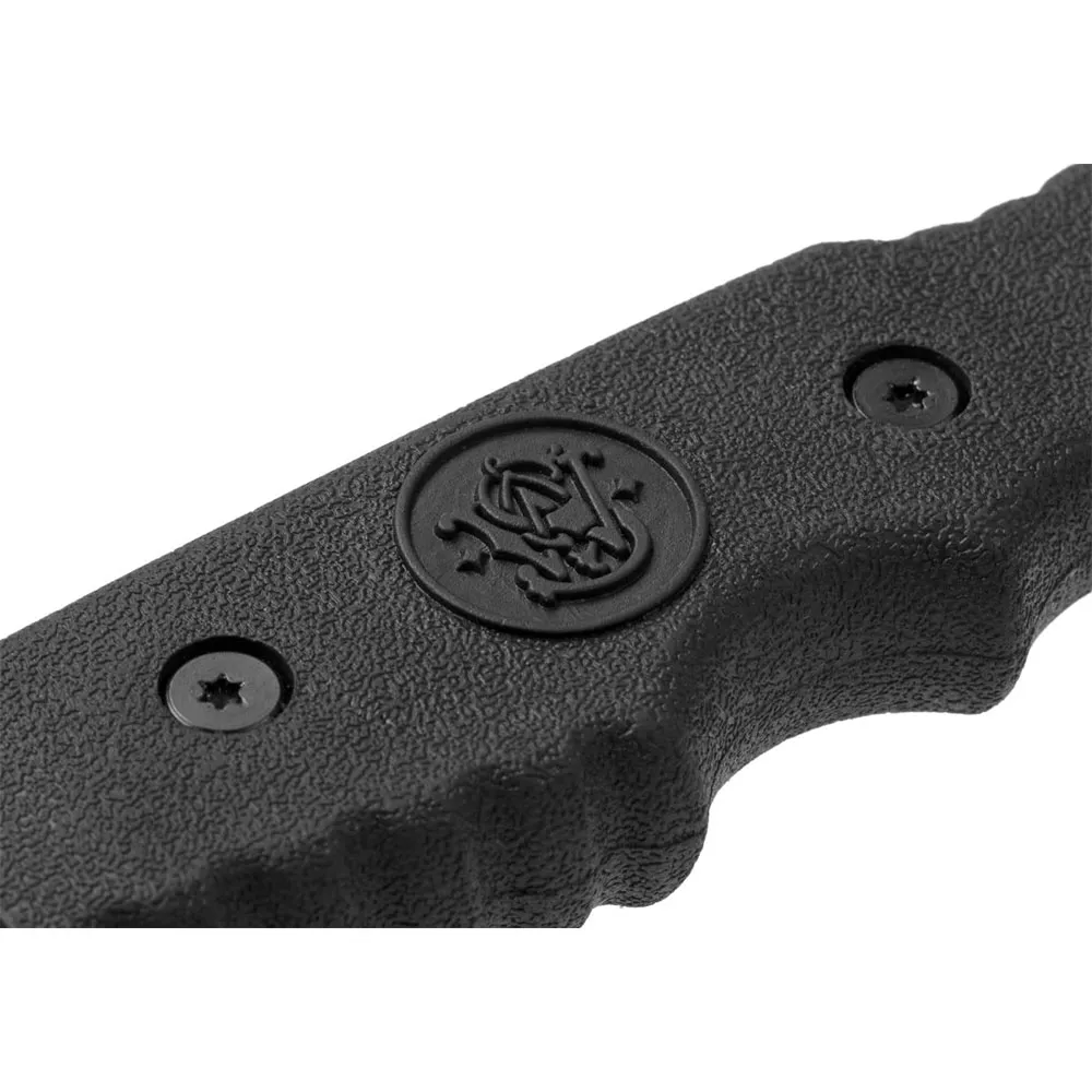 Smith Sw7 Fixed Blade Tanto Kniv, Black, One Size Smith Sw7 Fixed Blade Tanto Kniv, Black, One Size