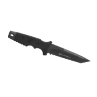 Smith Sw7s Fixed Blade Serrated Tanto Kniv Smith Sw7s Fixed Blade Serrated Tanto Kniv