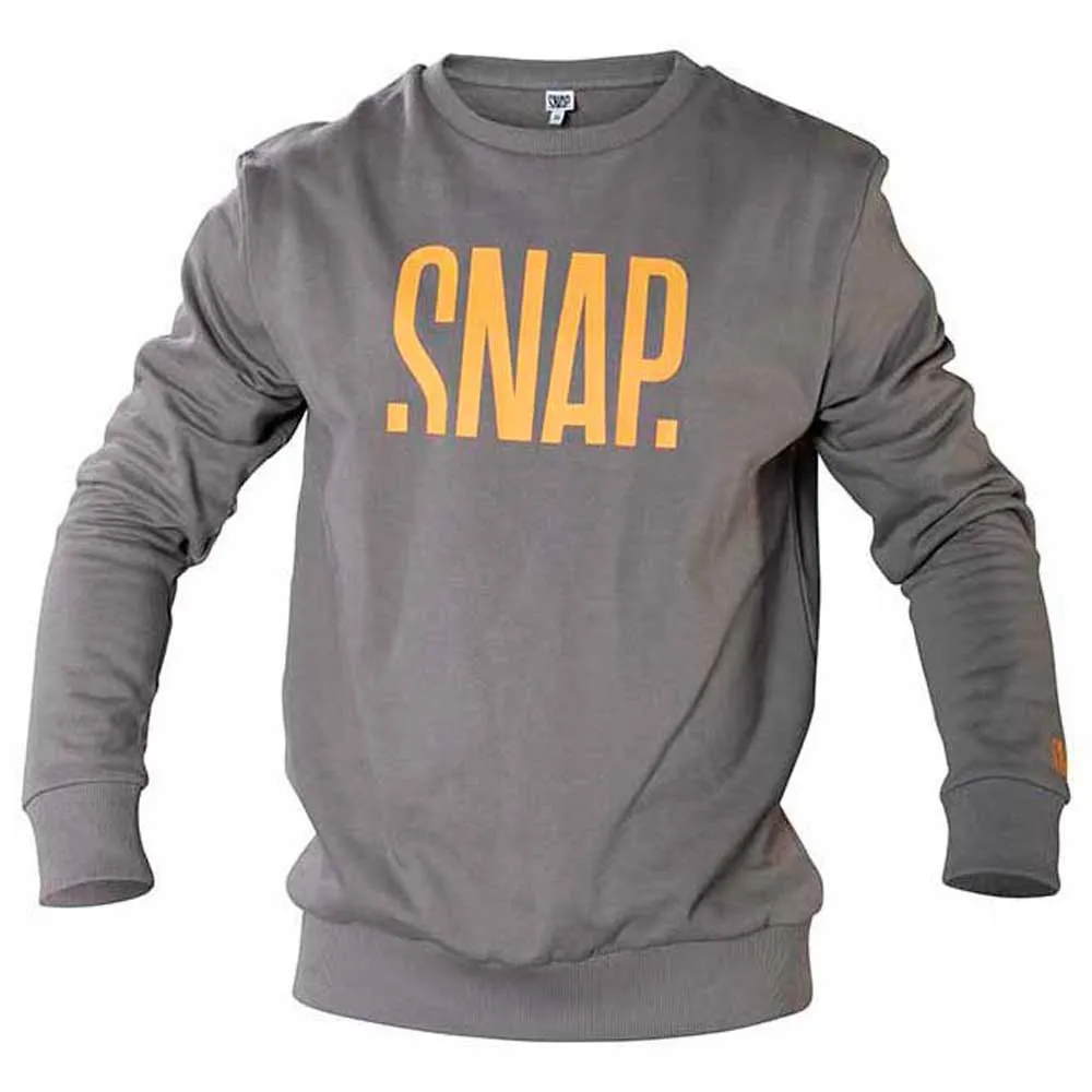 Snap Climbing Logo Tröja, Dark grey
