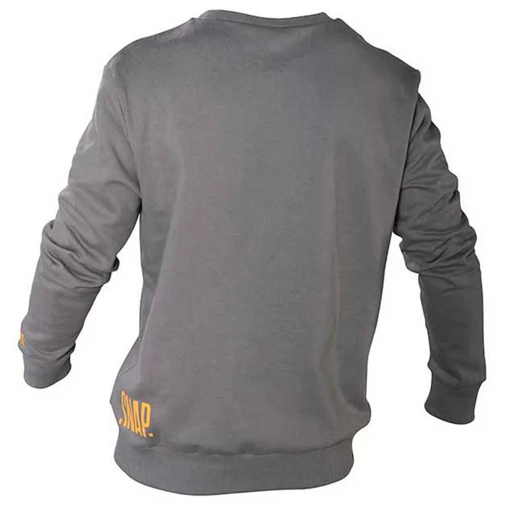 Snap Climbing Logo Tröja, Dark grey