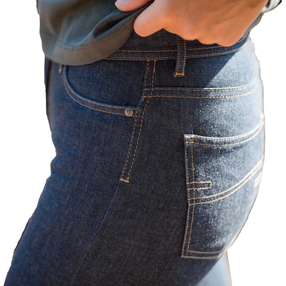 Snap Climbing Skinny Jean Byxor, Blue denim Snap Climbing Skinny Jean Byxor, Blue denim