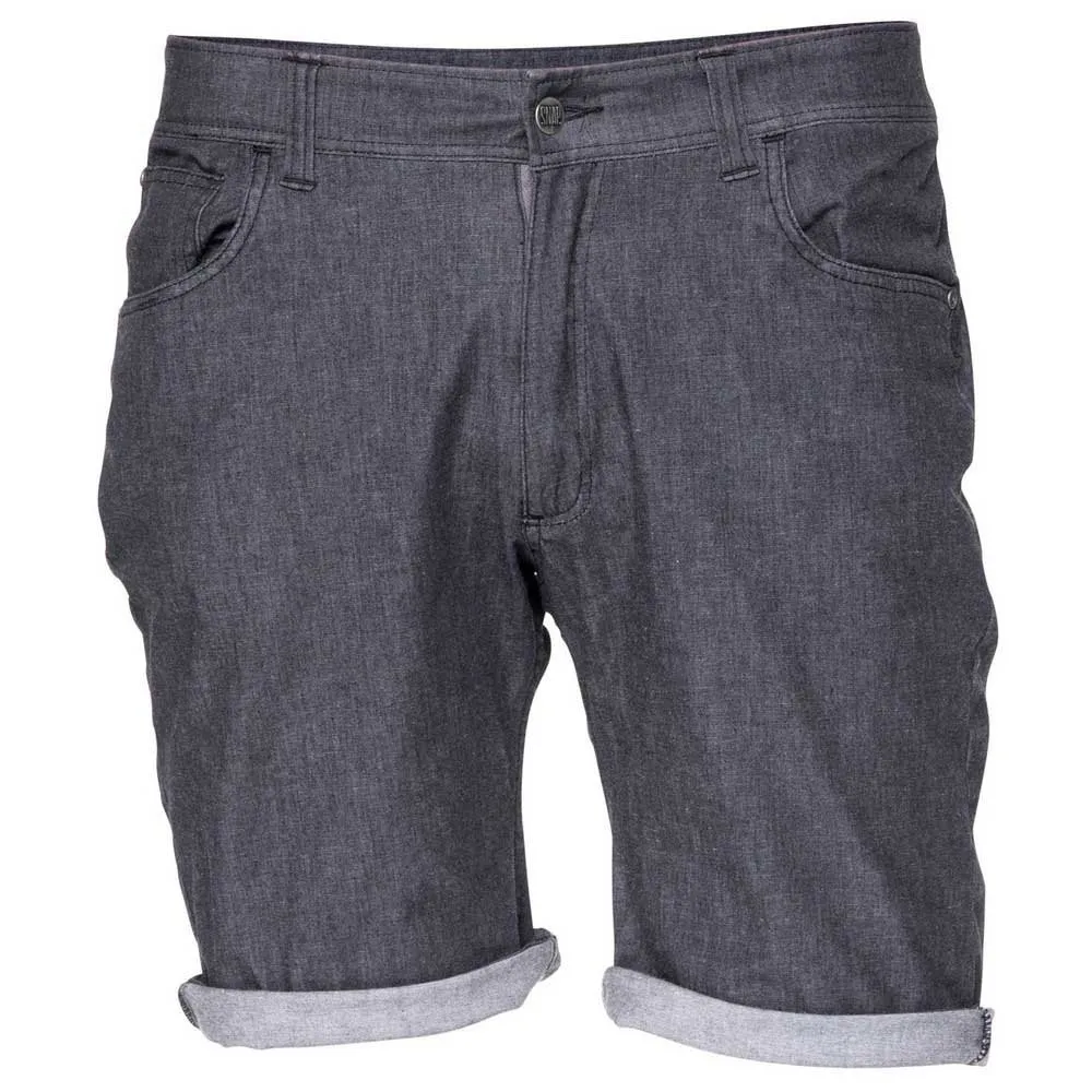 Snap Climbing Slim Jean Korta Jeans, Black denim