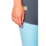Snap Climbing Three-colored Leggings, Multicolor