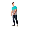 Snap Climbing Two-colored Pocket T-shirt Med Korta ärmar