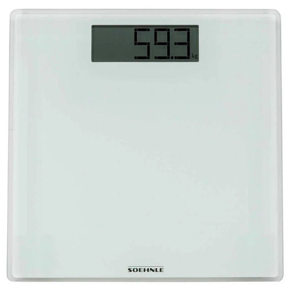 Soehnle Style Sense Comfort 100 Max 180kg Våg, White, One Size