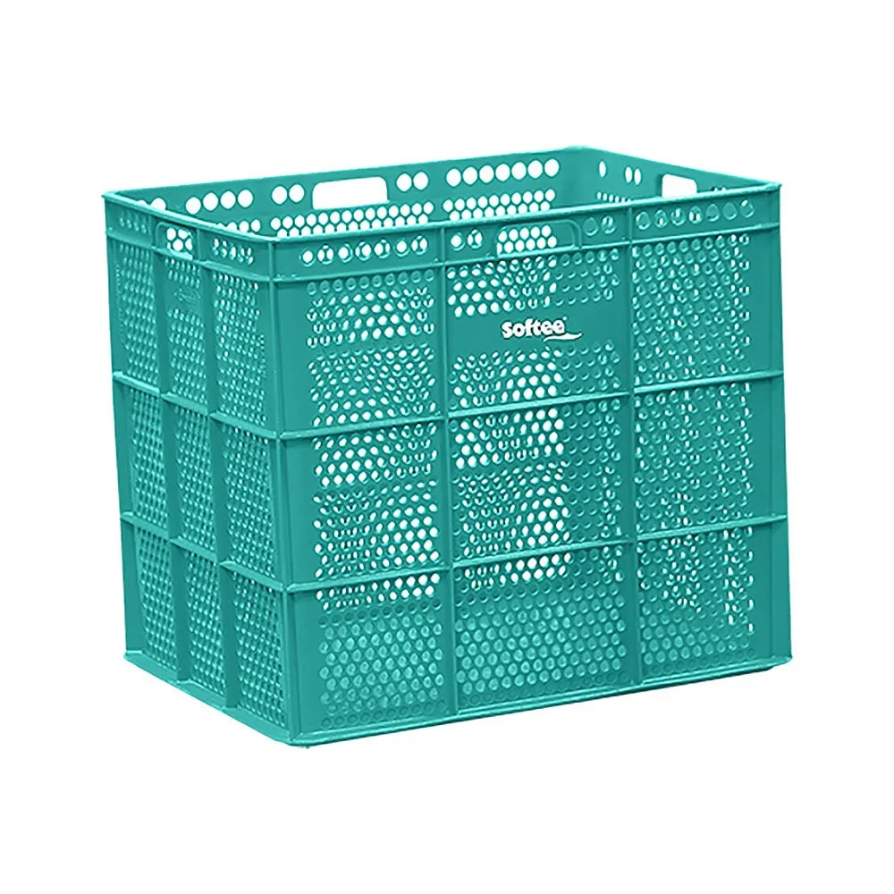 Softee Hängande Korg I Pu unisex, Green sft, 47.5 x 53.5 x 62cm