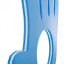 Softee Hand Flytmatta unisex, Multicolour, 3cm