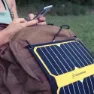 Solar Brother Sunmoove Solcellsladdare 16w, Yellow / black, One Size