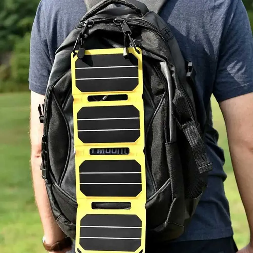 Solar Brother Sunmoove Solladdare 6.5w, Yellow / black, One Size