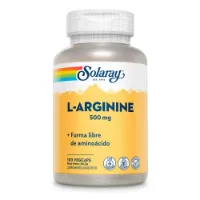 Solaray 500mg Arginin 100 Enheter Solaray 500mg Arginin 100 Enheter