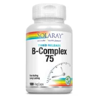 Solaray B-complex 75 Kapslar 100 Enheter Solaray B-complex 75 Kapslar 100 Enheter
