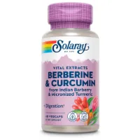 Solaray Berberin+gurkmeja 600 Mg 60 Enheter Solaray Berberin+gurkmeja 600 Mg 60 Enheter