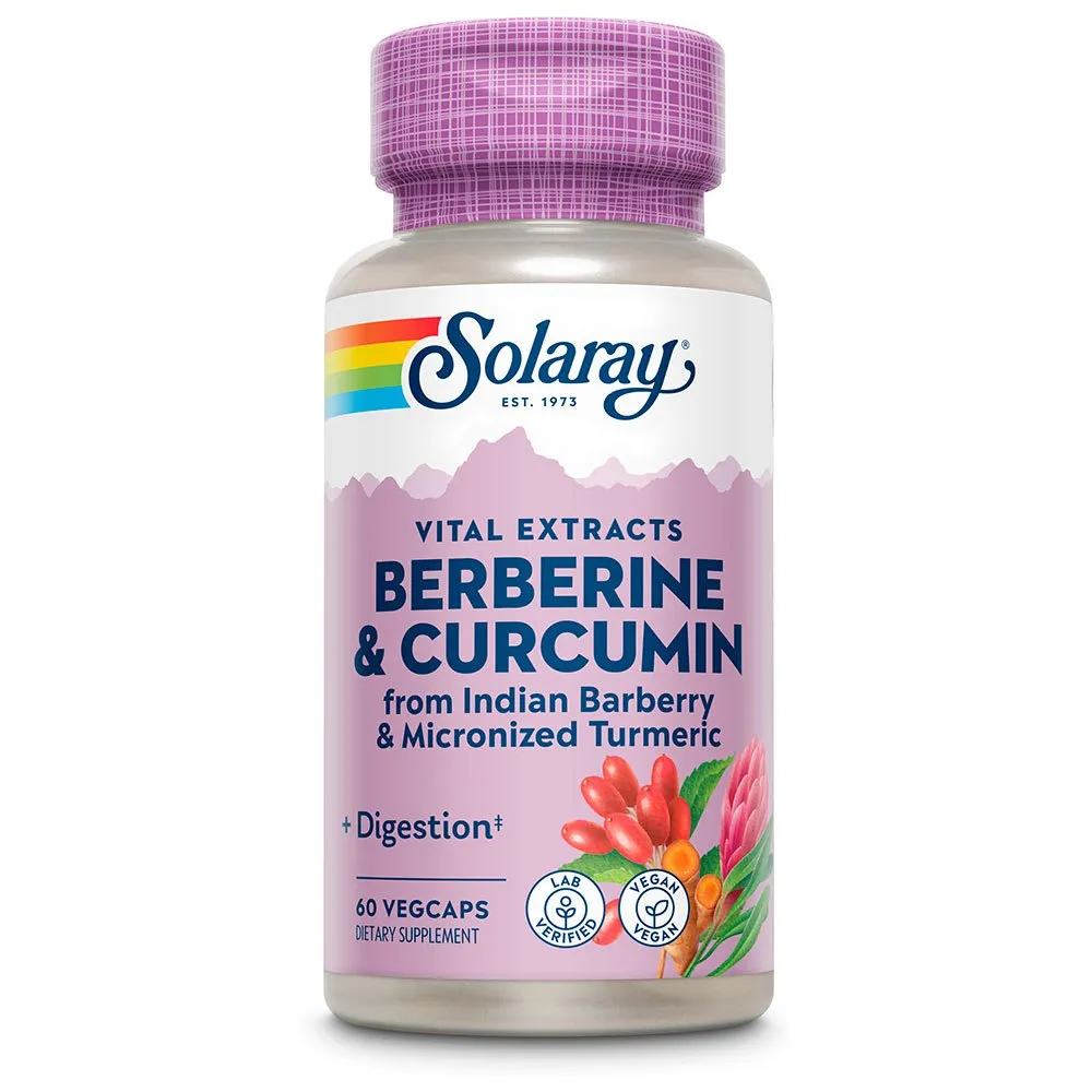 Solaray Berberin+gurkmeja 600 Mg 60 Enheter, Lila, One Size Solaray Berberin+gurkmeja 600 Mg 60 Enheter, Lila, One Size