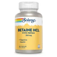 Solaray Betaine Hcl With Pepsin 250mg Enzymes And Digestive Aids Kapslar 180 Enheter