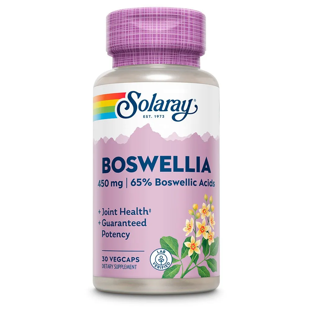 Solaray Boswelia 300mg Kapslar 60 Enheter, Black, One Size