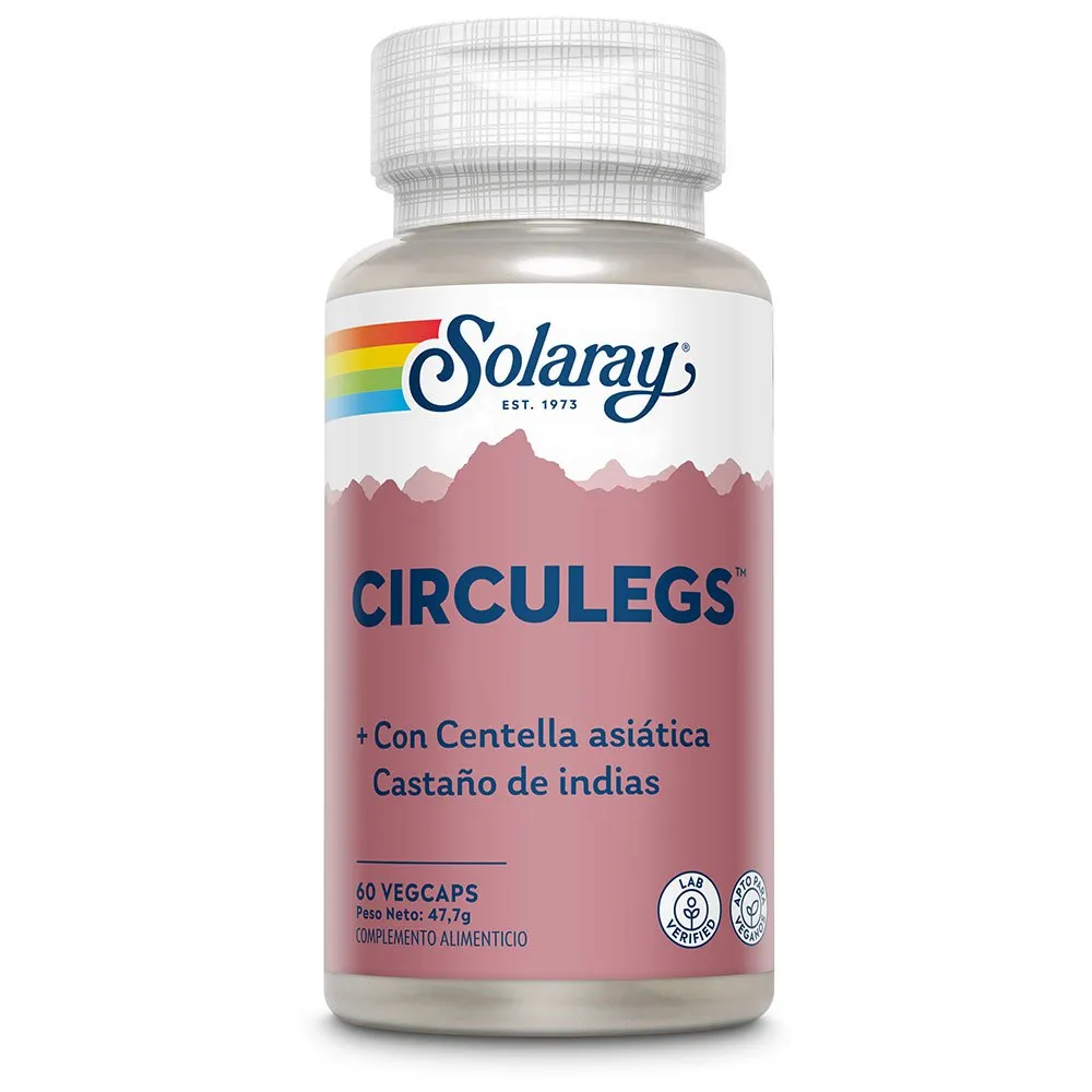 Solaray Circulegs Kapslar 60 Enheter, Pink, One Size