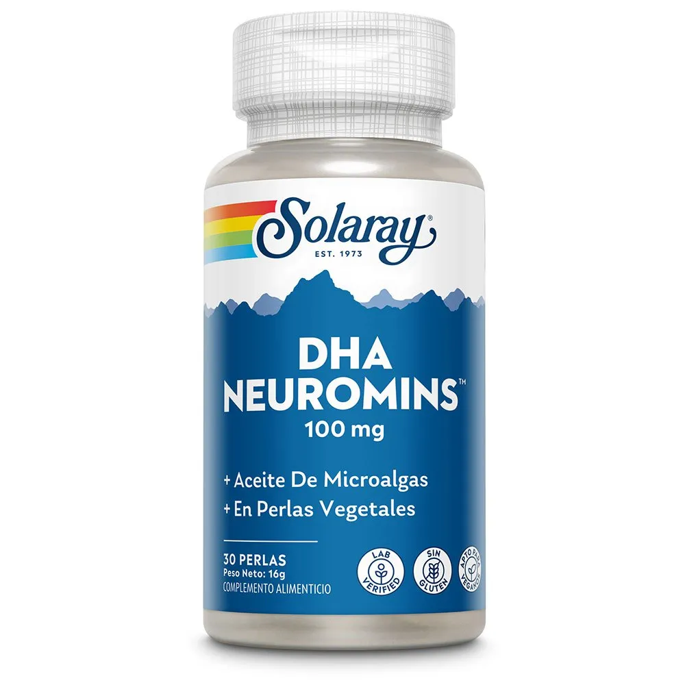 Solaray Dha Neuromins 100 Mg 30 Enheter, One size