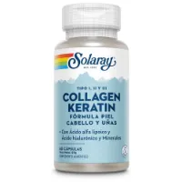 Solaray Keratin Kollagen 60 Enheter