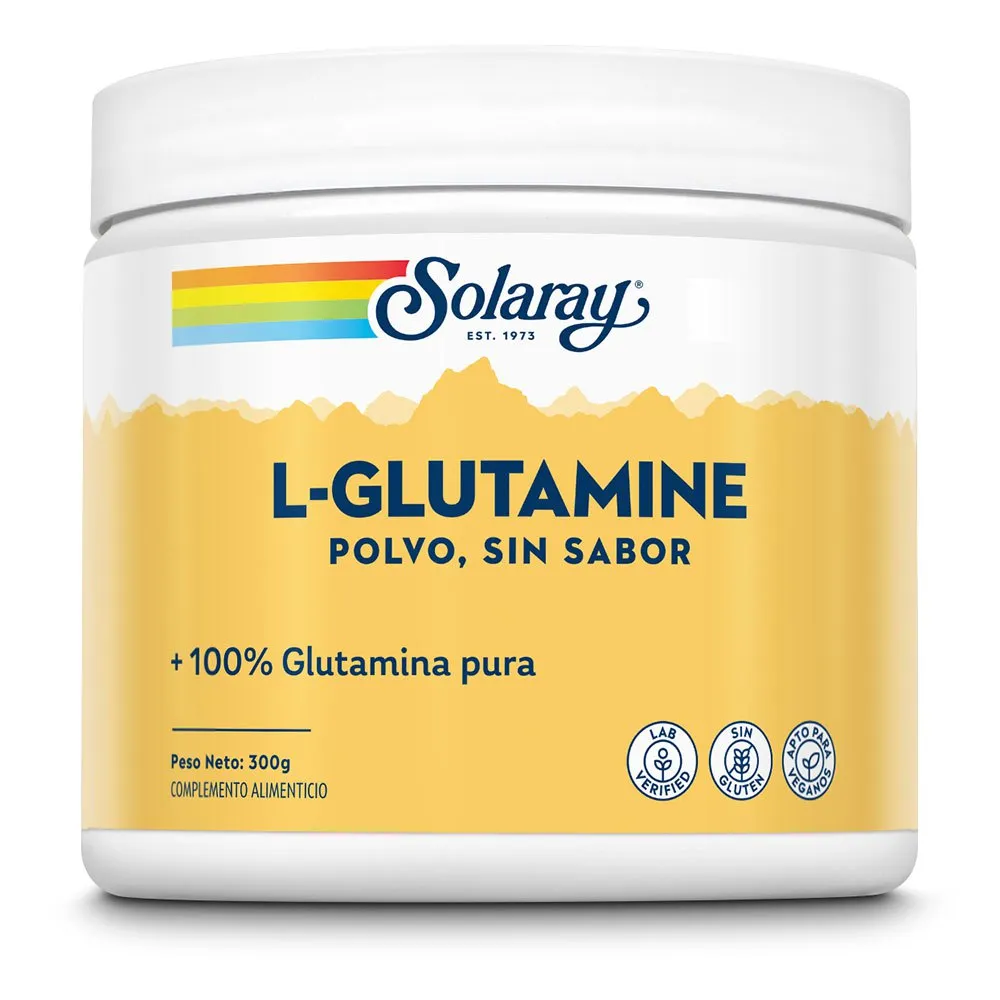 Solaray L-glutaminpulver Neutral 300gr, One size