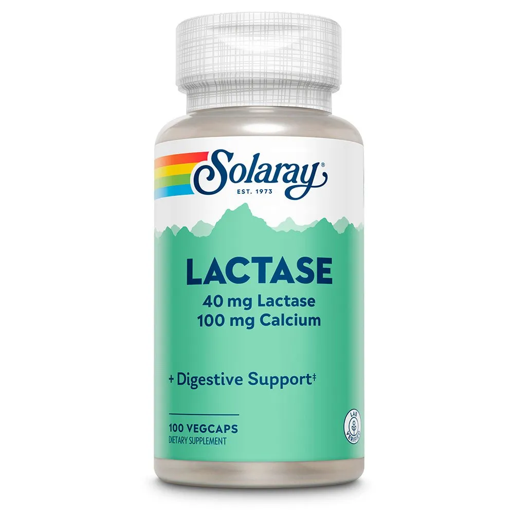 Solaray Laktas 40 Mg 4000 Fcc 100 Enheter, One size