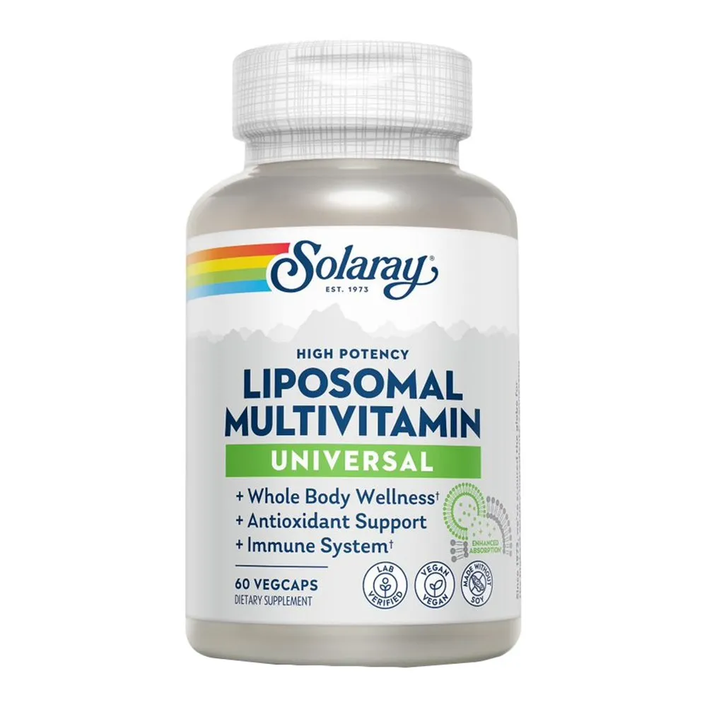 Solaray Liposomal Universal Multivitamins And Minerals Kapslar 60 Enheter, One size