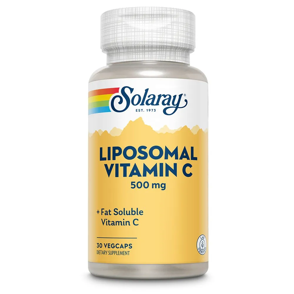 Solaray Liposomal Vitamin C 500mg Vitamins Kapslar 30 Enheter, One size