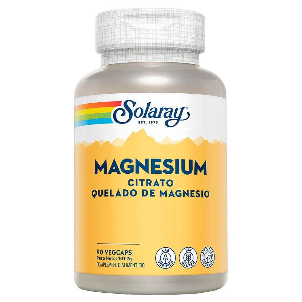 Solaray Magnesiumcitrat 90 Enheter, One size Solaray Magnesiumcitrat 90 Enheter, One size