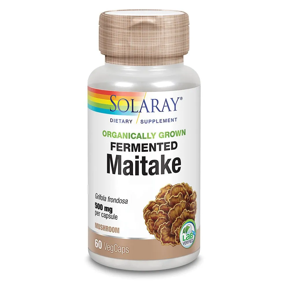 Solaray Maitake 500mg Kapslar 60 Enheter, One size