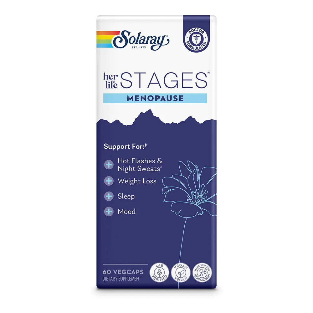 Solaray Meno Stages Kapslar 60 Enheter, White / silver, One Size Solaray Meno Stages Kapslar 60 Enheter, White / silver, One Size