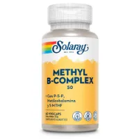 Solaray Methyl B-complex 50 Kapslar 60 Enheter Solaray Methyl B-complex 50 Kapslar 60 Enheter