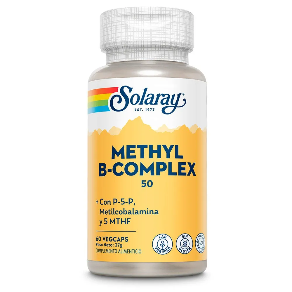 Solaray Methyl B-complex 50 Kapslar 60 Enheter, One size