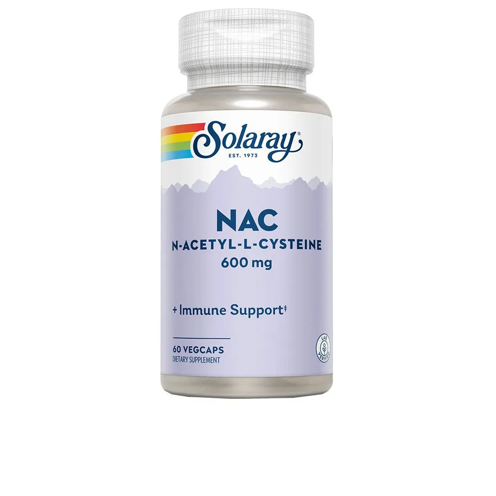 Solaray Nac N-acetyl-l-cysteine 600mg Amino Acid Kapslar 60 Enheter, One size Solaray Nac N-acetyl-l-cysteine 600mg Amino Acid Kapslar 60 Enheter, One size