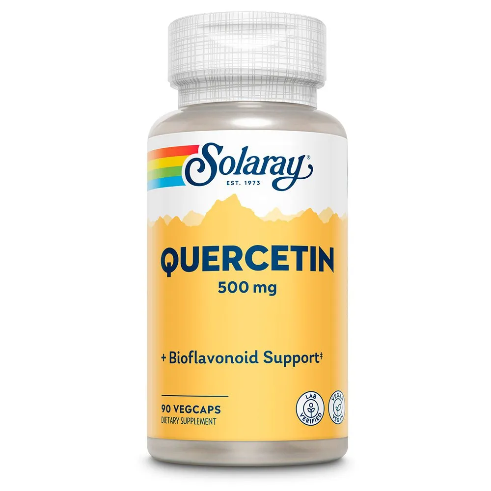 Solaray Quercetin 500mgr 90 Enheter, One size