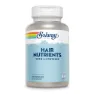 Solaray Rients Hair Kapslar Nöt 120 Enheter, White / silver, One Size