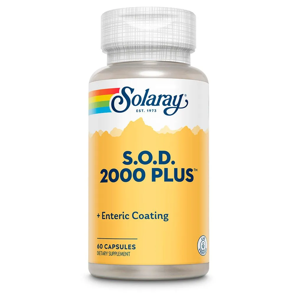 Solaray S.o.d2000 Plus Kapslar 100 Enheter, One size