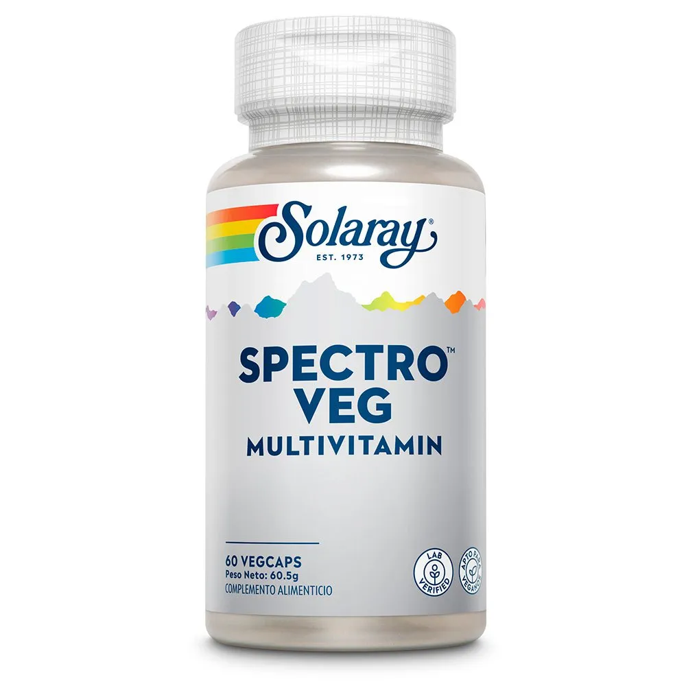 Solaray Spectro Multi-vita-min Kapslar 60 Enheter, One size