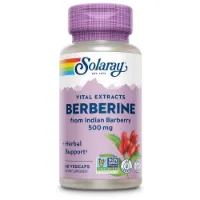 Solaray Super Berberine 500mg Kapslar 60 Enheter Solaray Super Berberine 500mg Kapslar 60 Enheter