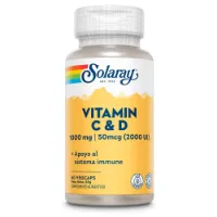 Solaray Vitamin C 1000mgr + D 2000ui 60 Enheter Solaray Vitamin C 1000mgr + D 2000ui 60 Enheter