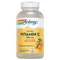 Solaray Vitamin C 500mcg Vitamins Tabletter Körsbär 100 Enheter