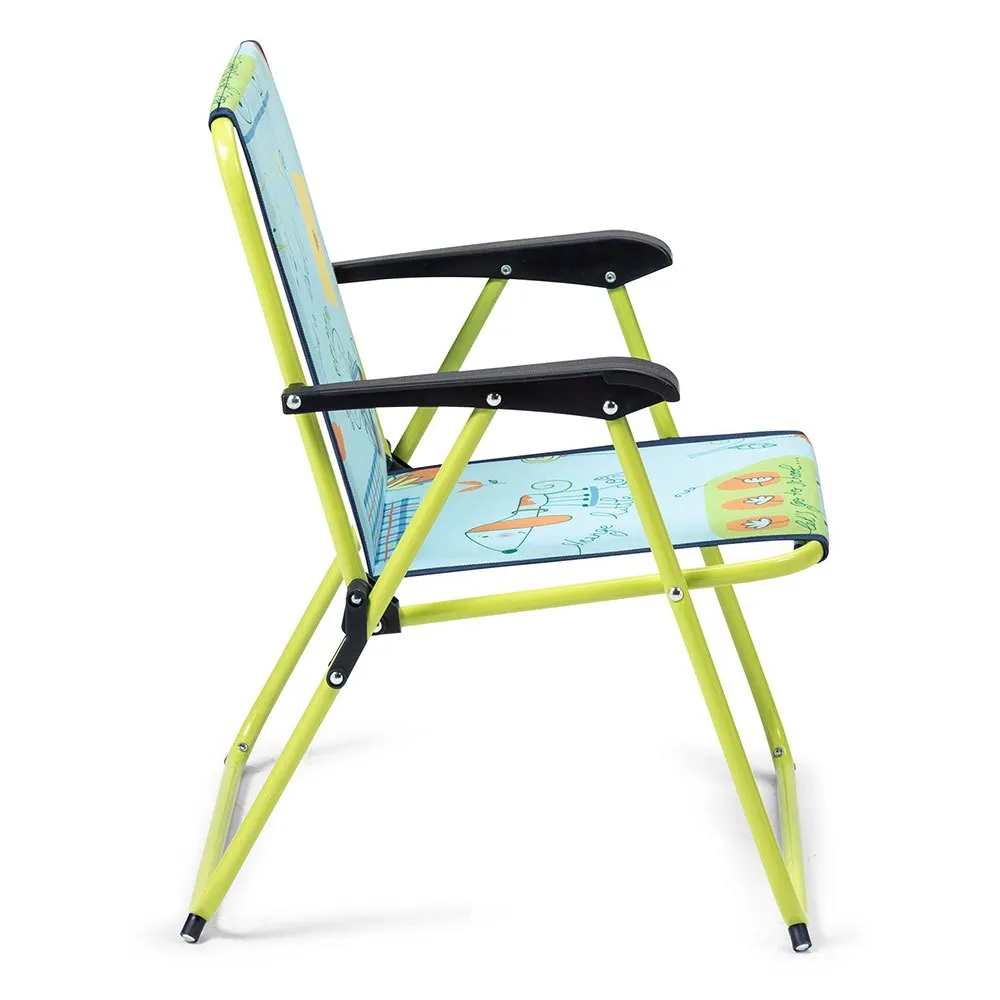 Solenny Aluminium Fast Hopfällbar Barnstol 52x42x40 Cm unisex, Green / blue, One Size Solenny Aluminium Fast Hopfällbar Barnstol 52x42x40 Cm unisex, Green / blue, One Size