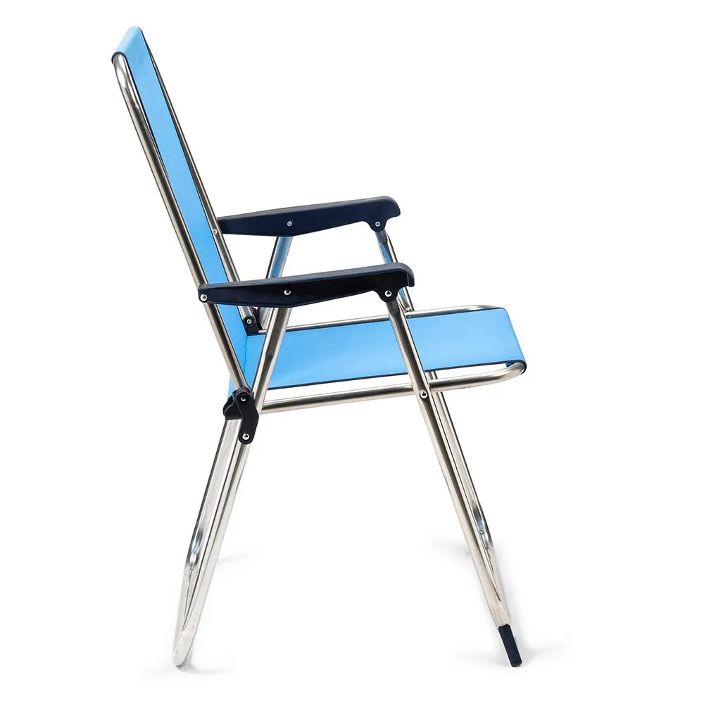 Solenny Fällbar Stol I Aluminium 89x55x53 Cm unisex, Blue, One Size