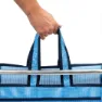 Solenny Låg Fällbar Stol I Aluminium 63x54x50 Cm unisex, Blue, One Size
